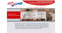 Desktop Screenshot of dynalynkpharma.com